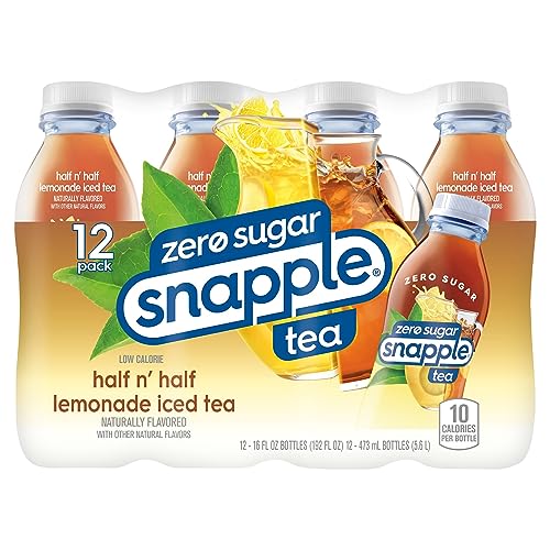 Snapple, Half & Half Lemoande Iced Tea, 16 Fl Oz, 12 Pack