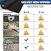 Non Woven Geotextile Fabric, 4ft x 50ft 4 oz BE&ST for Landscape Projects, French Drains, Retaining Walls, Underlayment, Drainage, PROF Industrial Fabric, Tensile strength - 450 N; Load limit - 1500 N