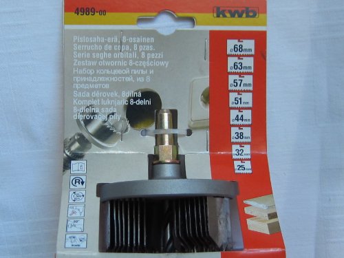 Preisvergleich Produktbild KWB 4989-00 Lochsäge, 8-teilig
