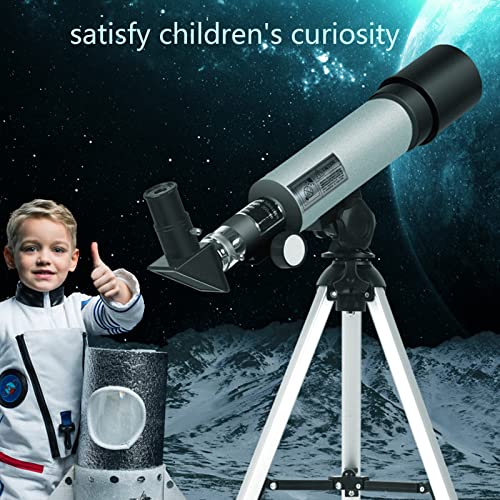 Telescopio Astronómico Refractor 50mm con Tripode miniatura 4