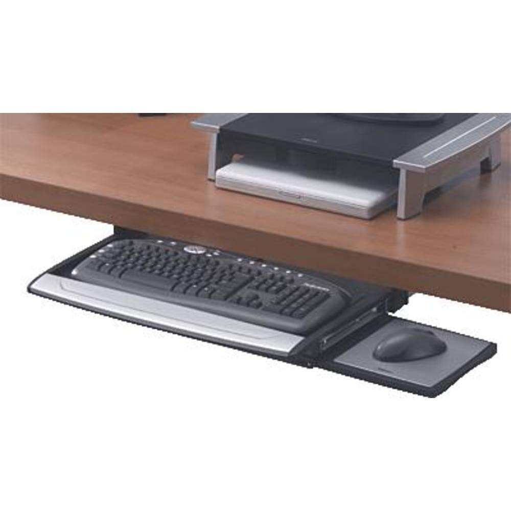 Fellowes 8031201 Supporto Tastiera Deluxe Office Suites, Nero