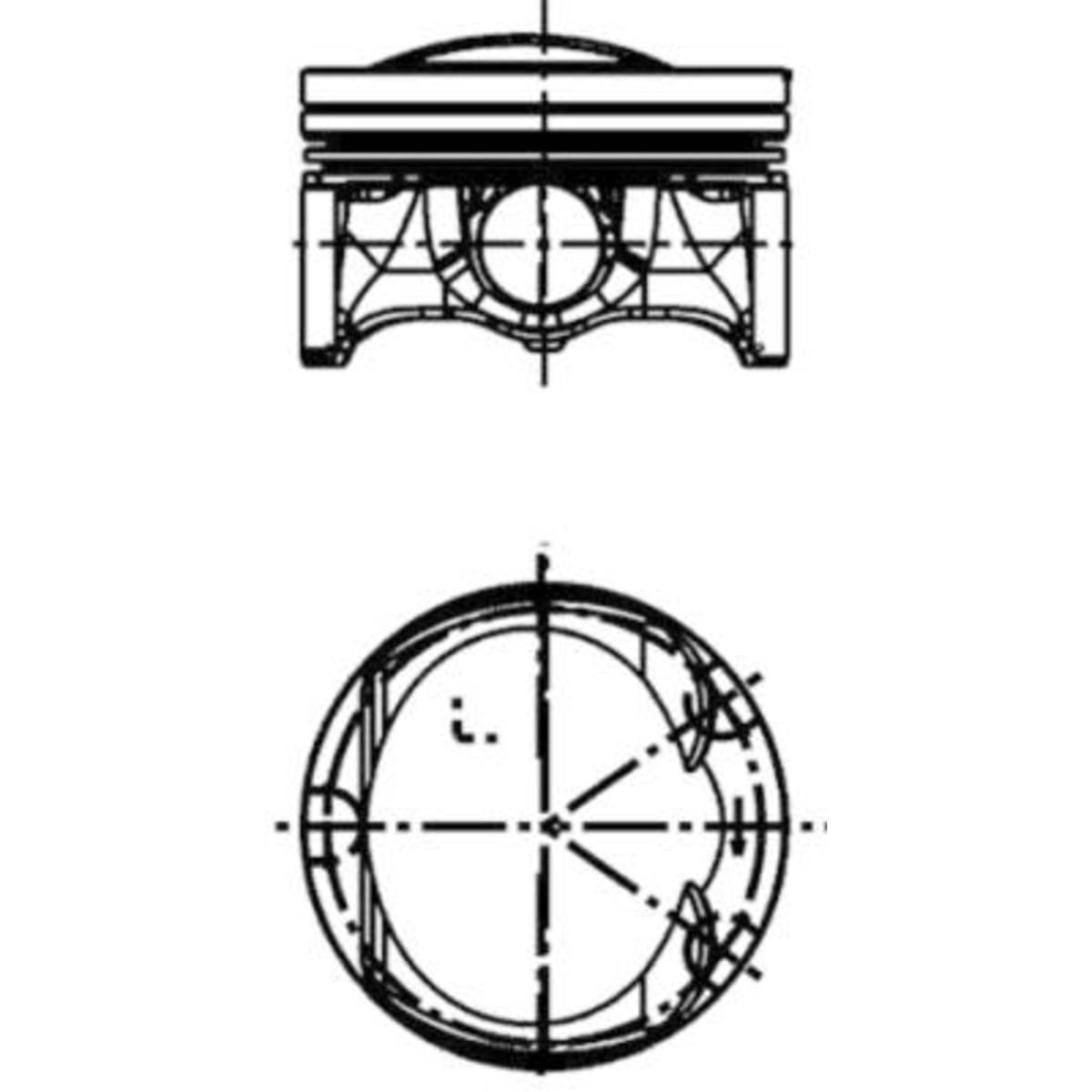 Kolbenschmidt 41509620 Piston & Rings : Amazon.co.uk: Automotive