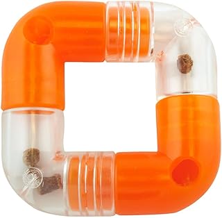 Planet Dog Orbee-Tuff Link Snack Ball for Dogs – Dog Toy, Orange product image