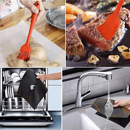 DaMohony Kachel Beschermers Keuken Kookplaat Beschermer Mat Makkelijk Schoon Te Maken Gasfornuis Beschermer Mat Met… - Image 7