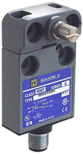 Square D 9007M Limit Switch, Z Contact Form, Rotary Lever CW & CCW, 10A ...