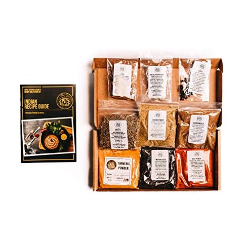Spice Kitchen Chilli Refill Set - 7 Individually Wrapped Chillis Including Aleppo, Harissa and Whole Dried Chilli Cover