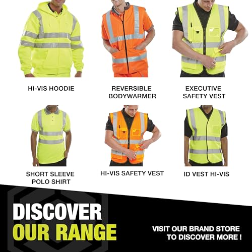 Beeswift High Visibility Sweatshirt Orange 2XL BSSENOR2XL - 6