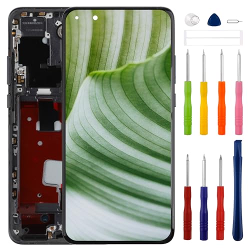 Écran tactile Huawei P40 Pro rechange LCD TFT 6,58" ELS-N04 avec cadre noir