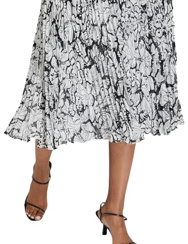 Club Monaco Women's Printed Pleat Skirt4