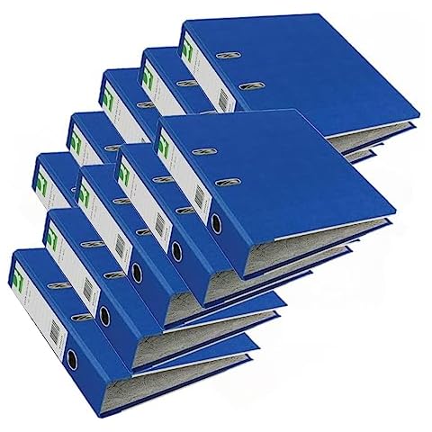 Q-Connect A4 Blue Lever Arch File Pack Cover