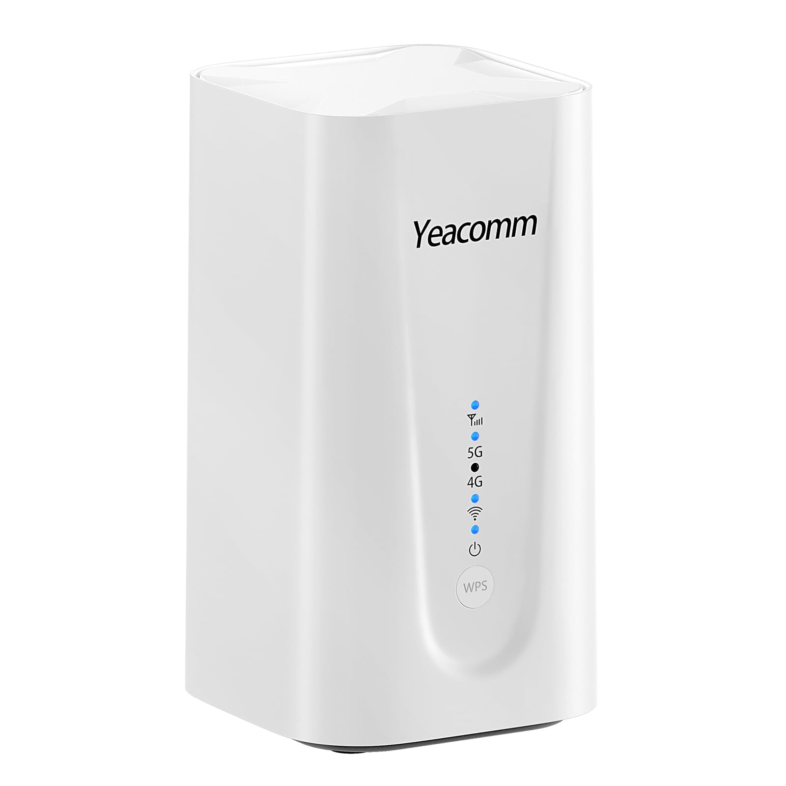 5G Router AX3600 WiFi-6 Modem with Sim Card Slot,NR NSA/SA 5G Cellular Router Up to 4.67Gbps,Wireless CPE & LTE Cat20 Gateway,Voice Volte RJ11,Band Lock,VPN,4 x 4 MIMO