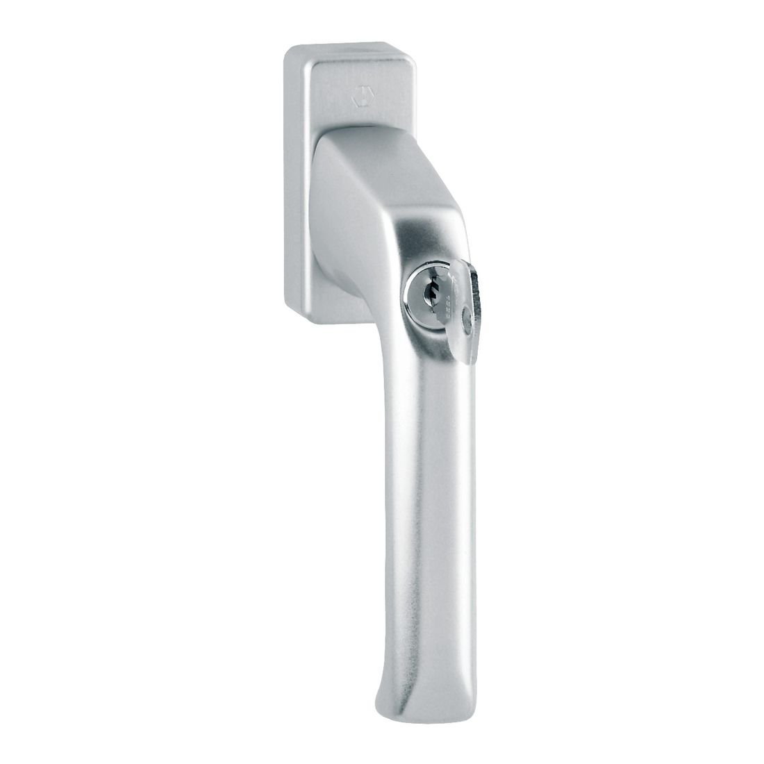 HOPPE Fenstergriff Dreh/Kipp abschließbar 'London' Aluminium Natur 013S/U34-8004525