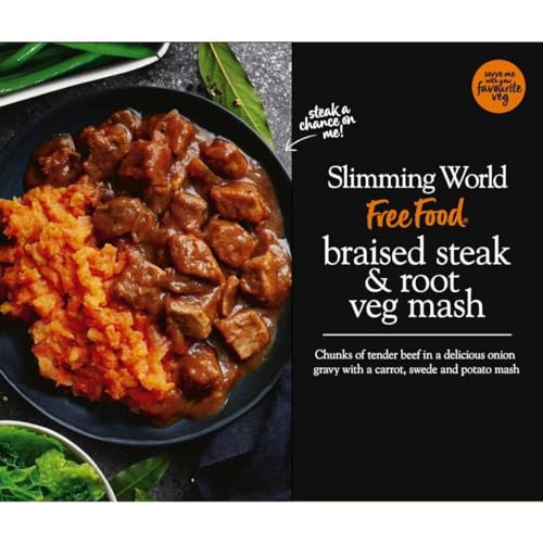 Slimming World Braised Steak and Root Veg Mash 550g (Frozen)