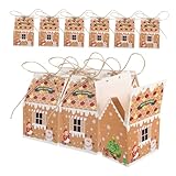 Photo Gallery garneck 50 pezzi scatola di biscotti della casa di marzapane dolciumi natalizi scatola per biscotti scatole per la casa di natale gingerbread wrapping paper corda di Photo Gallery garneck 50 pezzi scatola di biscotti della casa di marzapane dolciumi natalizi scatola per biscotti scatole per la casa di natale gingerbread wrapping paper corda di