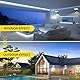 36W LED Wandleuchte Aussen/Innen Modern Wandlampe mit Bewegungssensor Außen warmweiß 3000K Wasserdicht IP65 Außenwandleuchte Schwenkbar LED Panel Außenlampe für Terrasse Eingang Garten Balkone-1Pack
