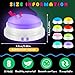Xuhal 8 Pcs Glowing Buzzers for Trivia Games Light up Recordable Answer Button Buzzers Gifts for Game Show Back to School Team Family Nights, 8 Colors