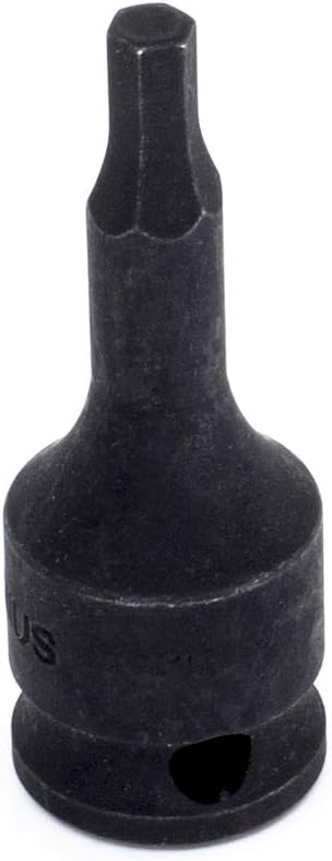 Genius Tools 365210 3/8" Dr. 5/16" Hex Impact Bit Socket