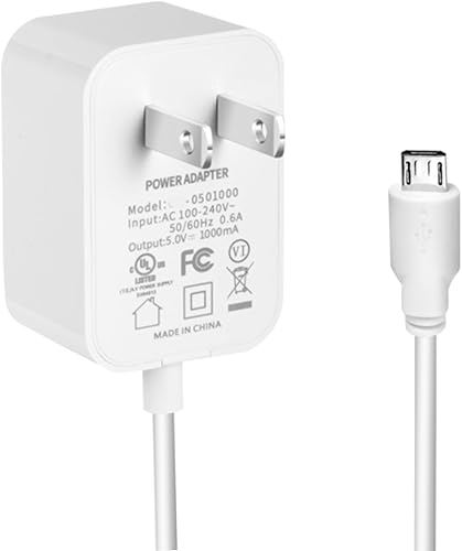 Cable de alimentación para Motorola Baby Monitor MBP36S MBP41S MBP843 MBP36XL MBP38S MBP43S MBP33S MBP843 MBP853 MBP854 MBP855 Conectar para fuente