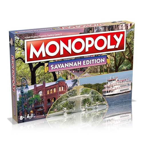 Monopoly Savannah Edition juego de mesa para 2-6 jugadores miniatura 1