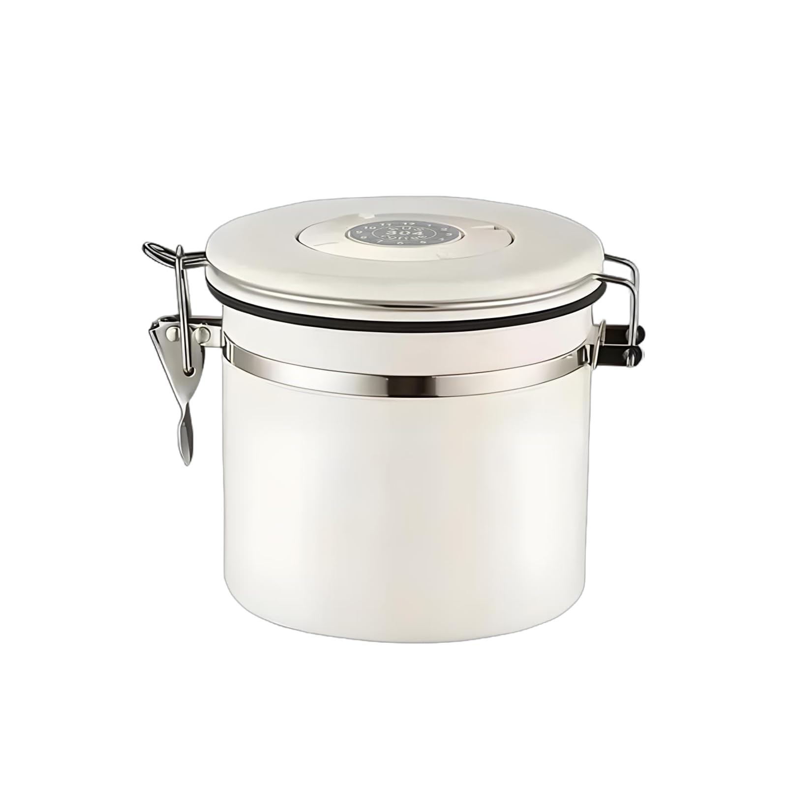 MEGAWISE Vacuum Coffee Canister Electric Airtight Stainless | HASSLE-FREE CLEANING: Easil…
