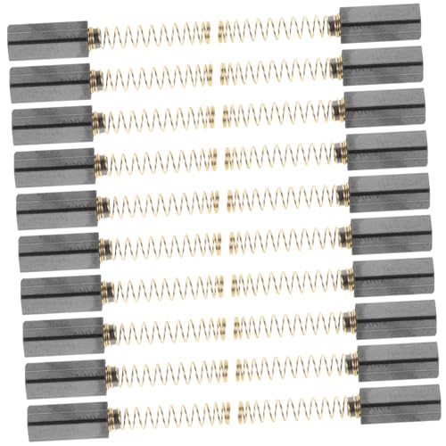 HIAKDOFT 20 piezas Escobillas para Motor Máquina Coser Hogar Repuesto Duradero Compatible Fácil Instalar Accesorios Costura
