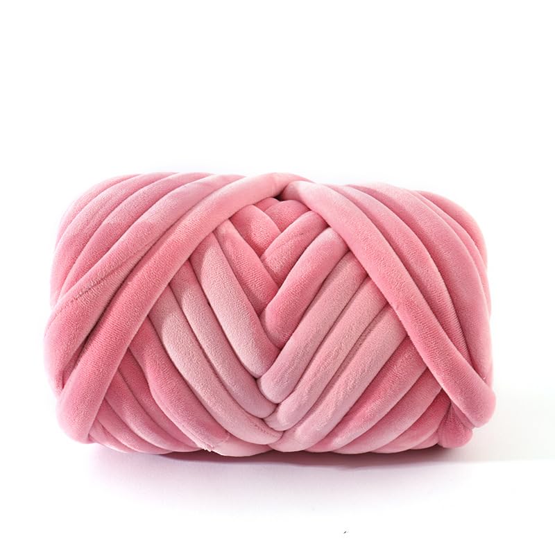 Gruba przędza bawełniana, Włóczka do robótek ręcznych wielokolorowa 1 kg(2)