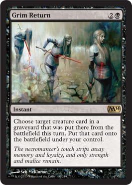 Magic The Gathering - Grim Return (100/249) - Magic 2014