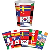 International Flag Beverage Cups