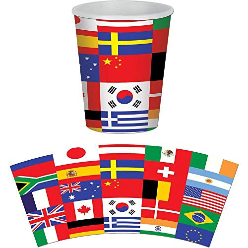International Flag Beverage Cups