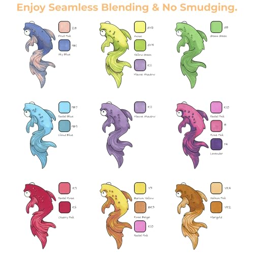 Ohuhu B07NRB5G3Q-US Alcohol Markers Brush Tip: 48-Color Double Tipped Art Marker Set thumb #3