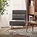 Aiho 3 in 1 Sleeper Chair Bed, Convertible Chair Bed Futon Sofa with Adjustable Backrest, Accent Chair for Apartment/Bedroom/Office, Dark Grey