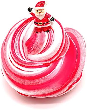 Gbell Mixing Cloud Fluffy Slime ,60ML Honeybee Clear Crystal Slime Putty Scented Stress Kids Adults Clay Toy (I 60ML)