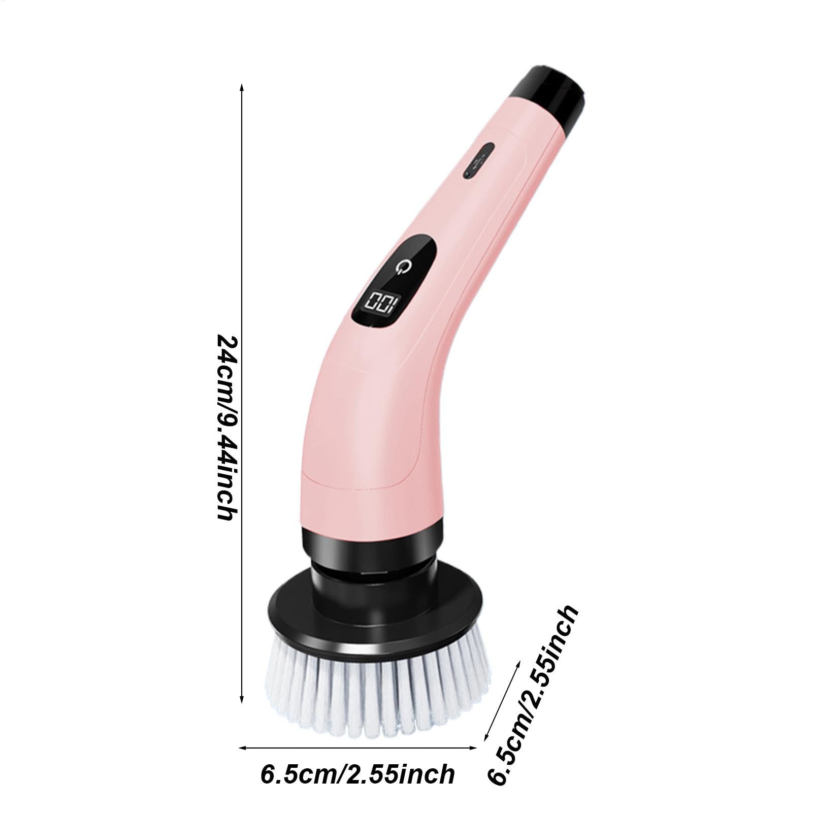 Spazzola Elettrica Rotante Spazzola Doccia con Display LED