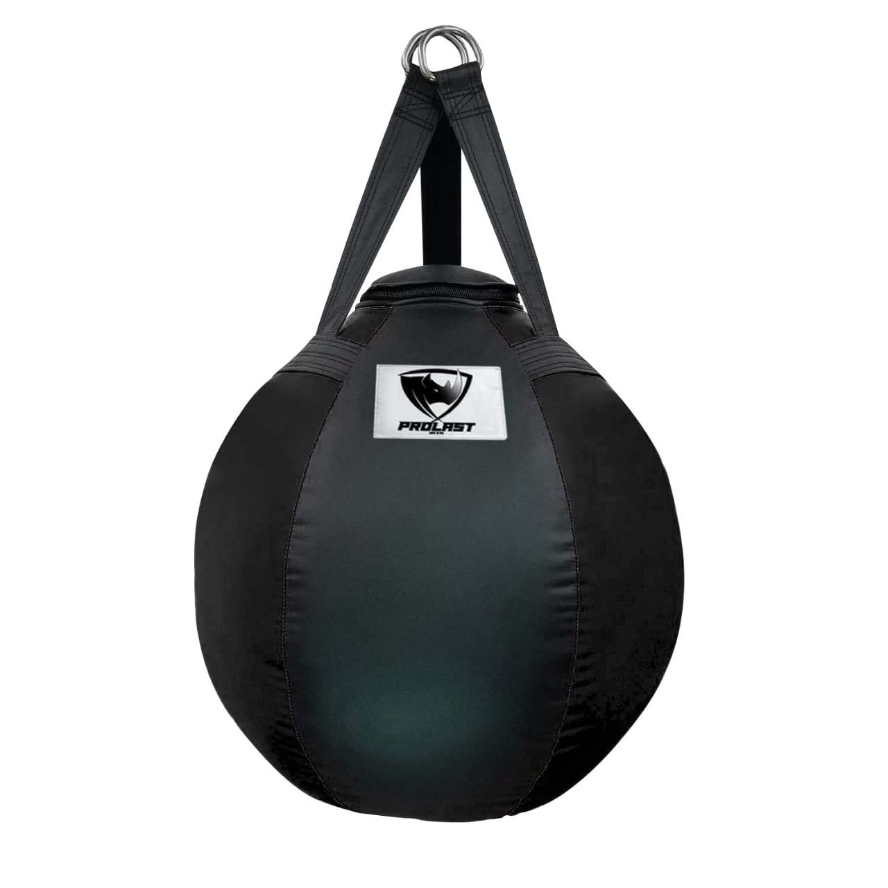 Wrecking Ball Heavy Bag Body Snatcher Professional Boxing Training Muay Thai MMA Specialty Punching Bag UNFILLED (Black)