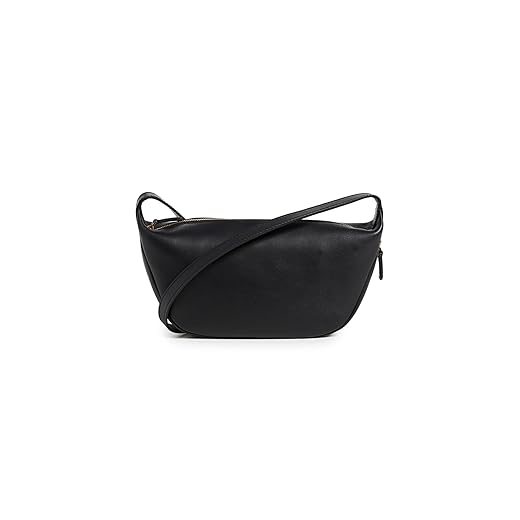 Madewell Women's The Sling Crossbody Bag in Leather, True Black, One Size