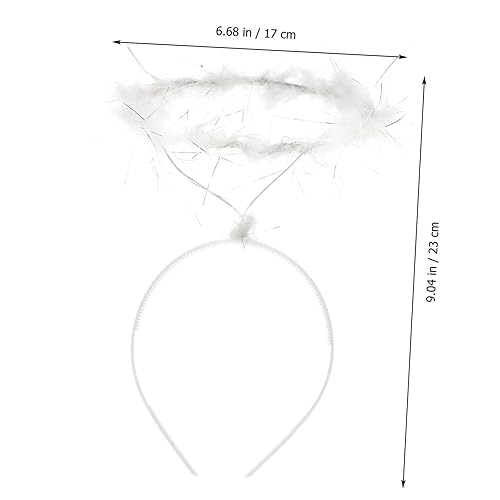 Miniatura 3 de KESYOO 8 diademas de ángel para mujer, diadema de ángeles de hadas, diadema de ángeles, diadema de ángeles, diadema de Navidad, diadema de