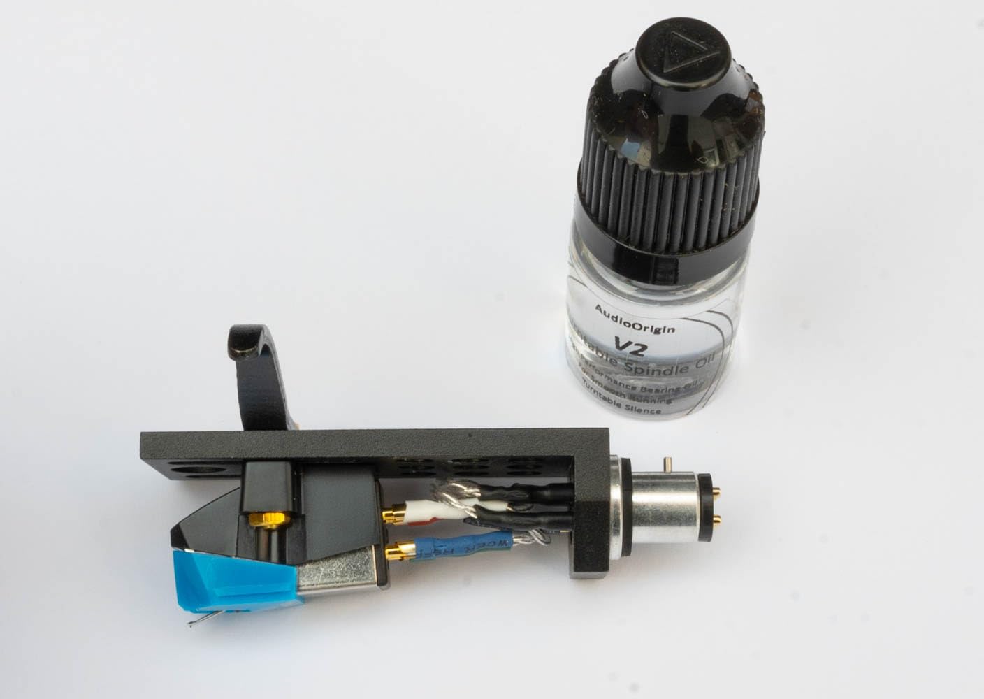 Schwarze Headshell-Kartuschenhalterung, Stylus, Nadel, Ölbündel passend für Vestax PDX-2000, PDX-d3S, PDX-A1 mk2, BDT-2600, PDX-3DS, PDX-3000, PDX-2300