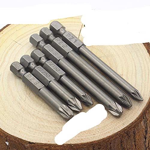 4 Punte Cacciavite Magnetiche 200mm - Attacco Esagonale 1/4" - Per Utensili Elettrici - Foto 5