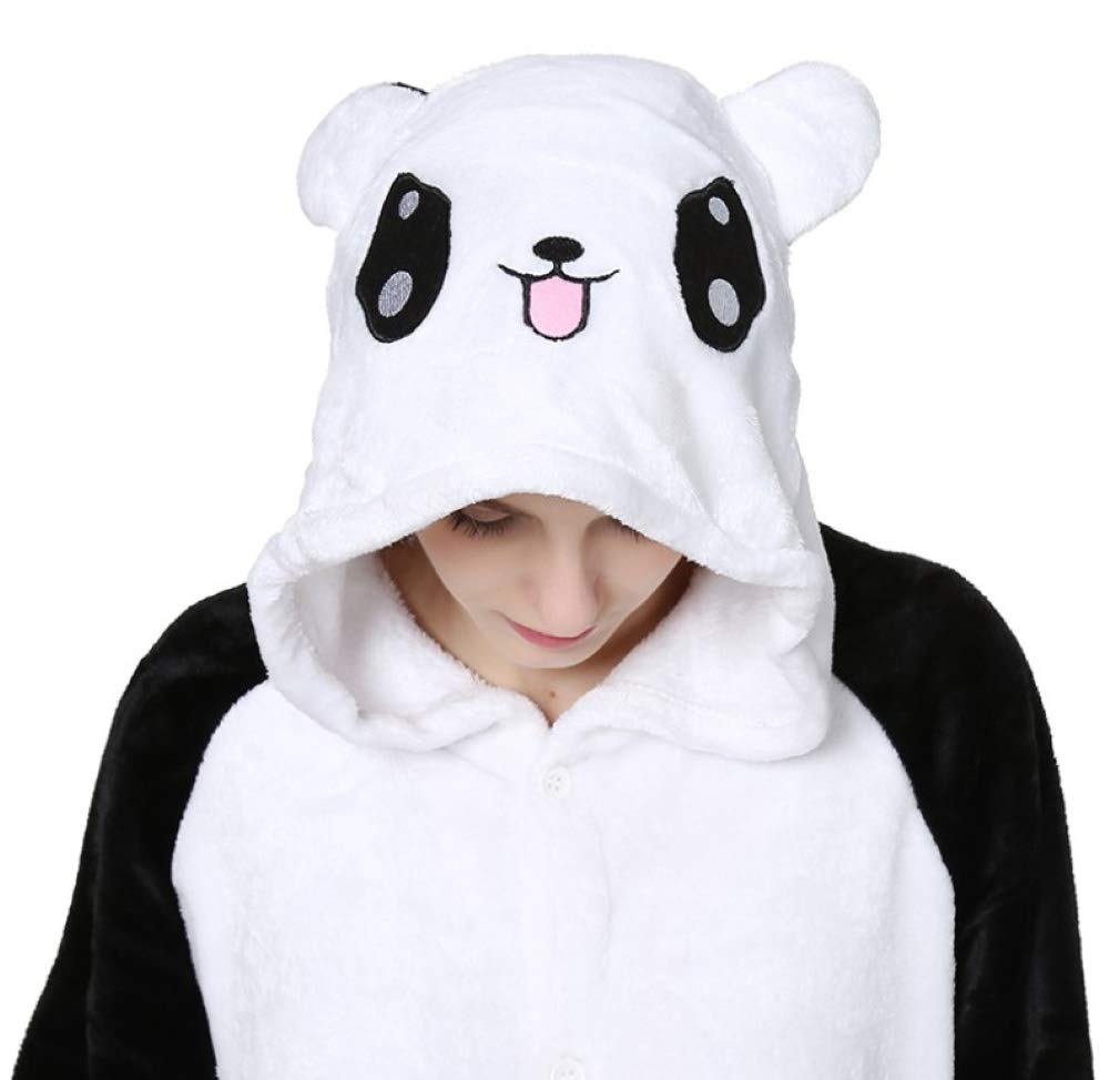 Pigiamone Pigiama Animale per Adulti e Bambini Unisex, Pigiami Animali Invernali in Flanella Monopezzo, Morbido e Caldo, Ideale Costume Carnevale Halloween