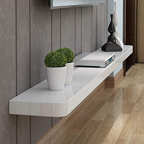 Schwimmendes Regal Modernes Wandregal Schwimmendes TV-Regal TV-Ständer TV-Konsolenregalhalterungen Wand-Medienkonsole Hängender TV-Ständer für