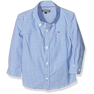 Tommy Hilfiger Mini Gingham shirt L/S voor jongens