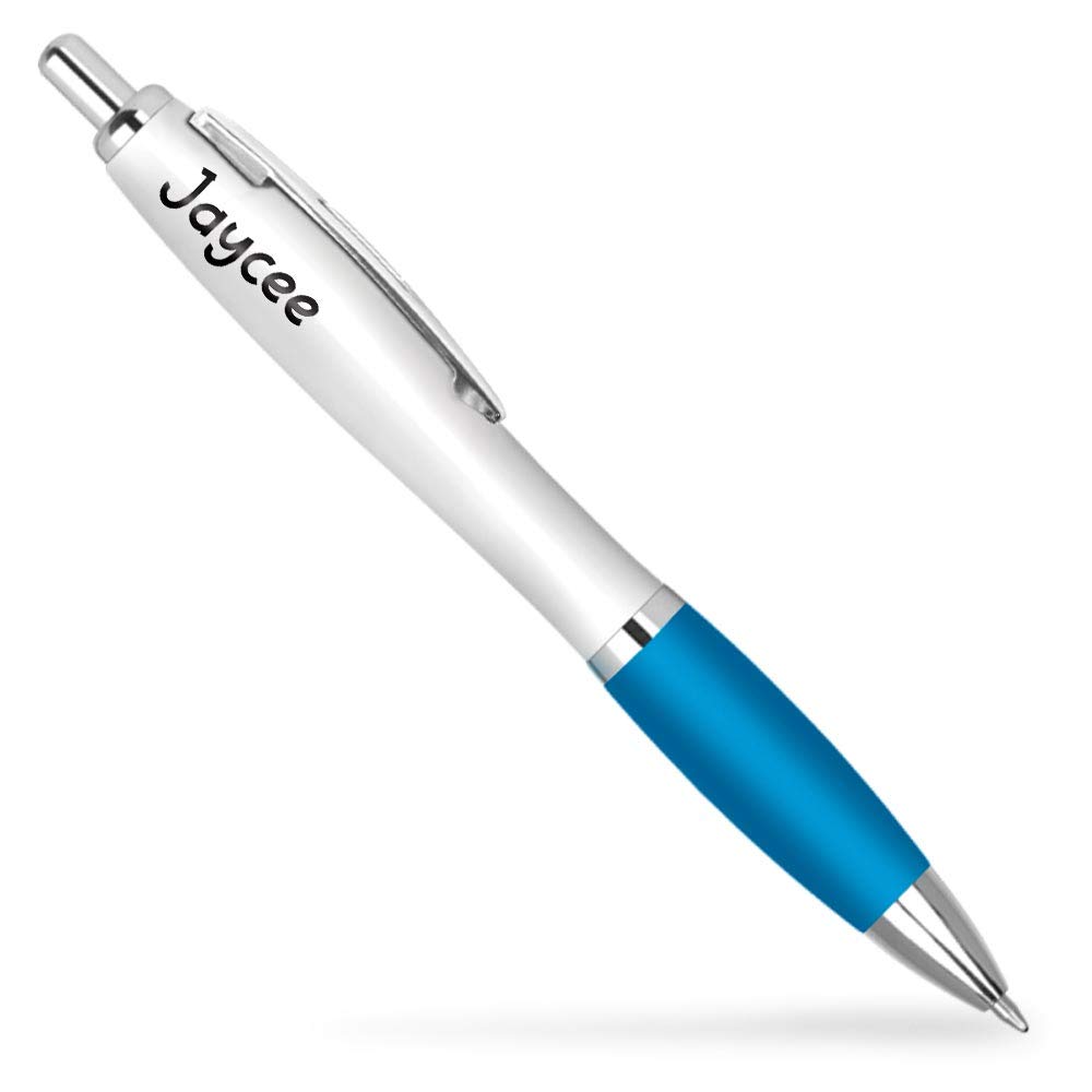 Destination Vinyl LtdName - JAYCEE - Aqua Ballpoint Pen #214789