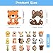 20Pcs Knitting Needle Stoppers Cute Animals Knitting Needle Point Protectors fit Size US 2.5-13 (3mm-9mm) Needles for Beginners Knitting Crochet Hand DIY Supplies Accessories