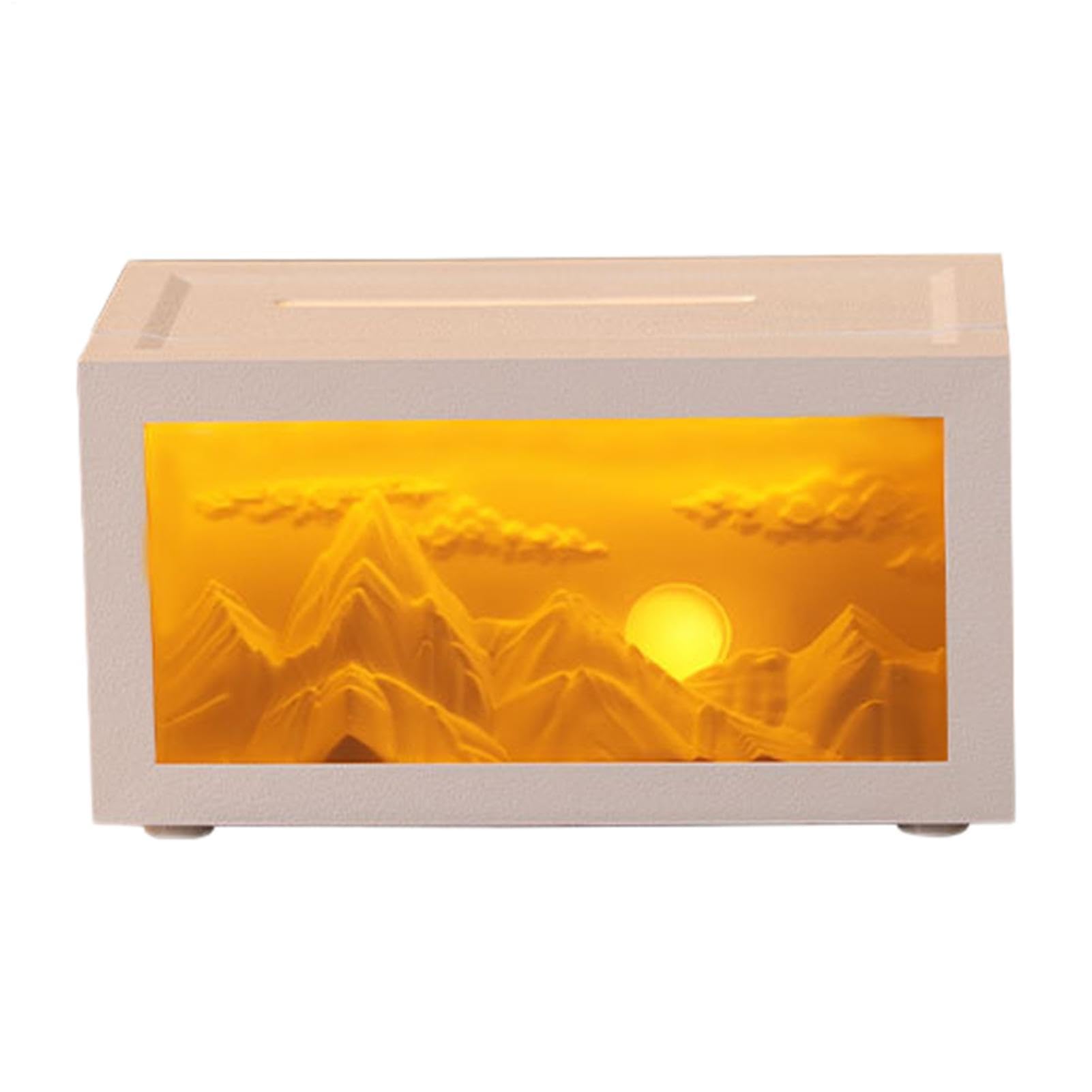 Nawilżacz olejowy, nawilżacz z dyfuzorem Ambient Light Snow Mountain Design