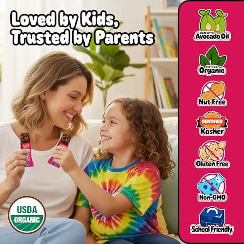 Image of Snakkidz Organic Granola Bars, Chunky Monkey, Seed oil free, 45 Bars