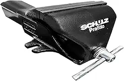 Torno de Bancada/Morsa Pratico Schulz n° 6 Mordentes Metálicos 152,4mm - 10010093