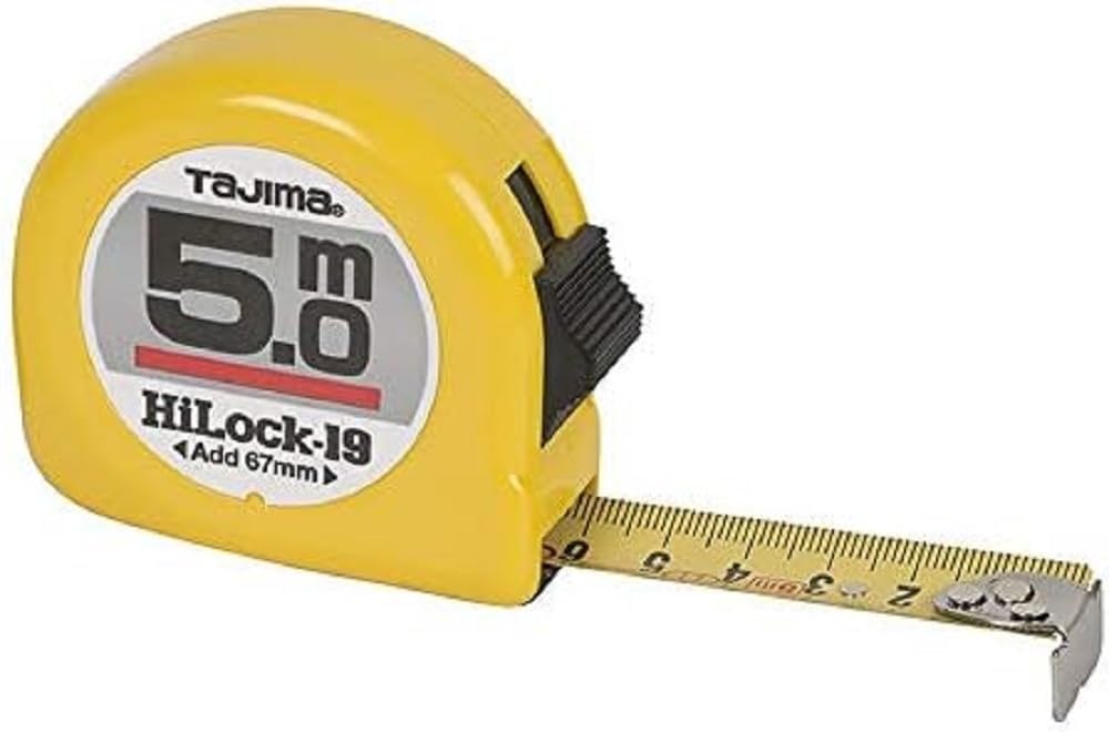 Tajima H9P50MY - Flessometro, 5 m x 19 mm