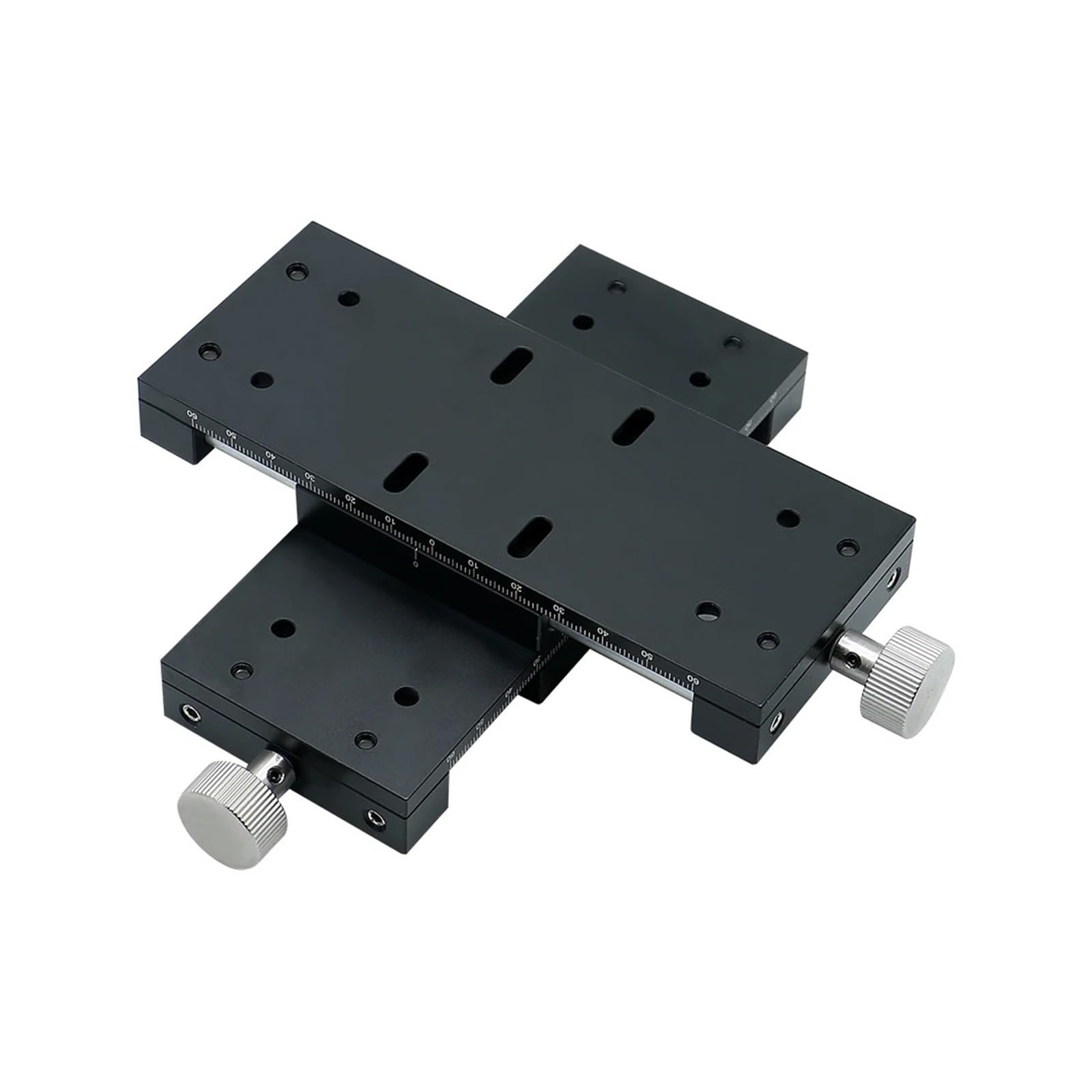 40 mm 60 mm Oś XY Stolik z ręcznym ruchem, poprzeczny stół przesuwny, śruba trójkątna, śruba ślizgowa ze stali nierdzewnej (oś XY 60x60)