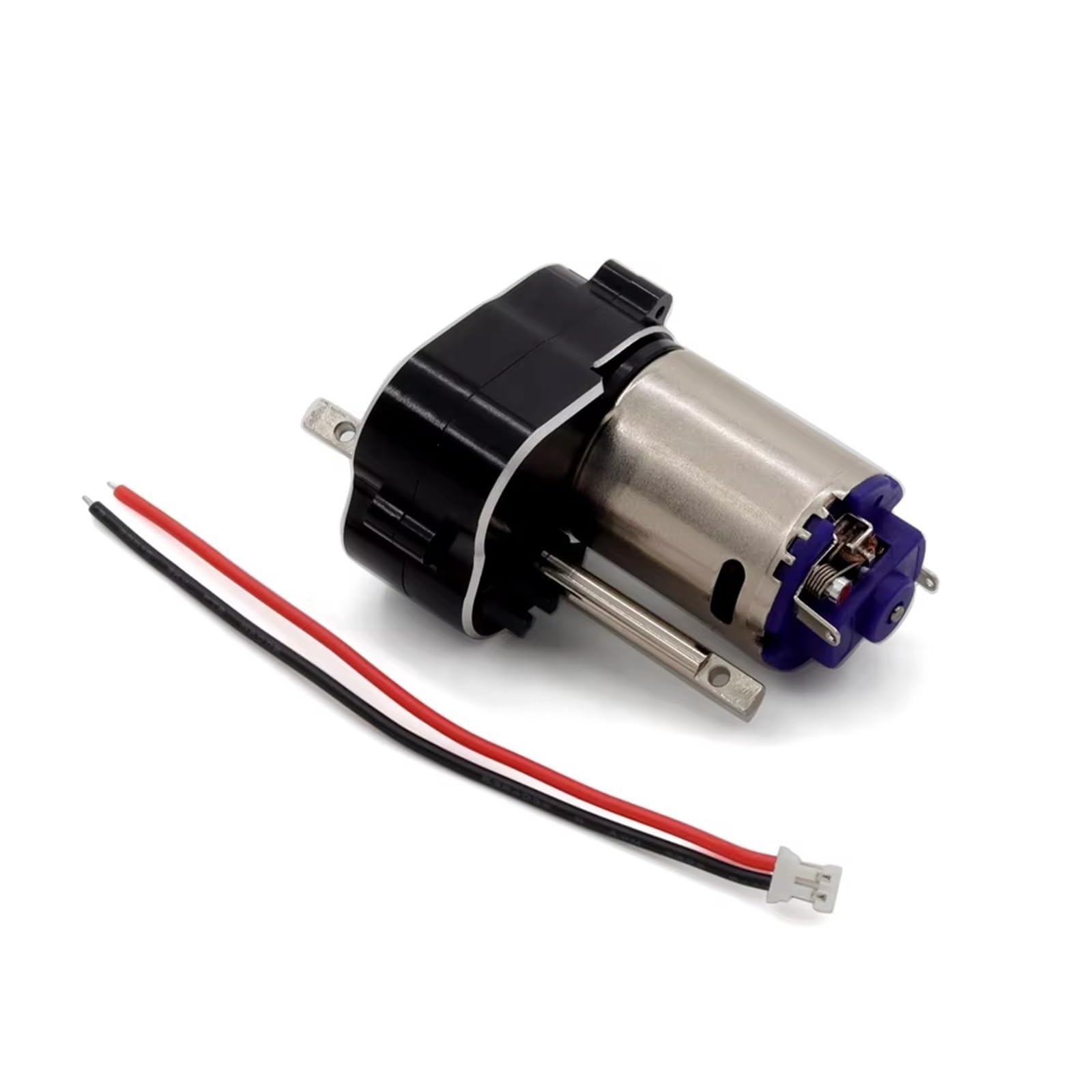 RC Autoteile Für MN82 Für MN78 1/12 RC Auto Upgrade Teile Zubehör Metallgetriebe Getriebe Motorgetriebe Mit(Black)