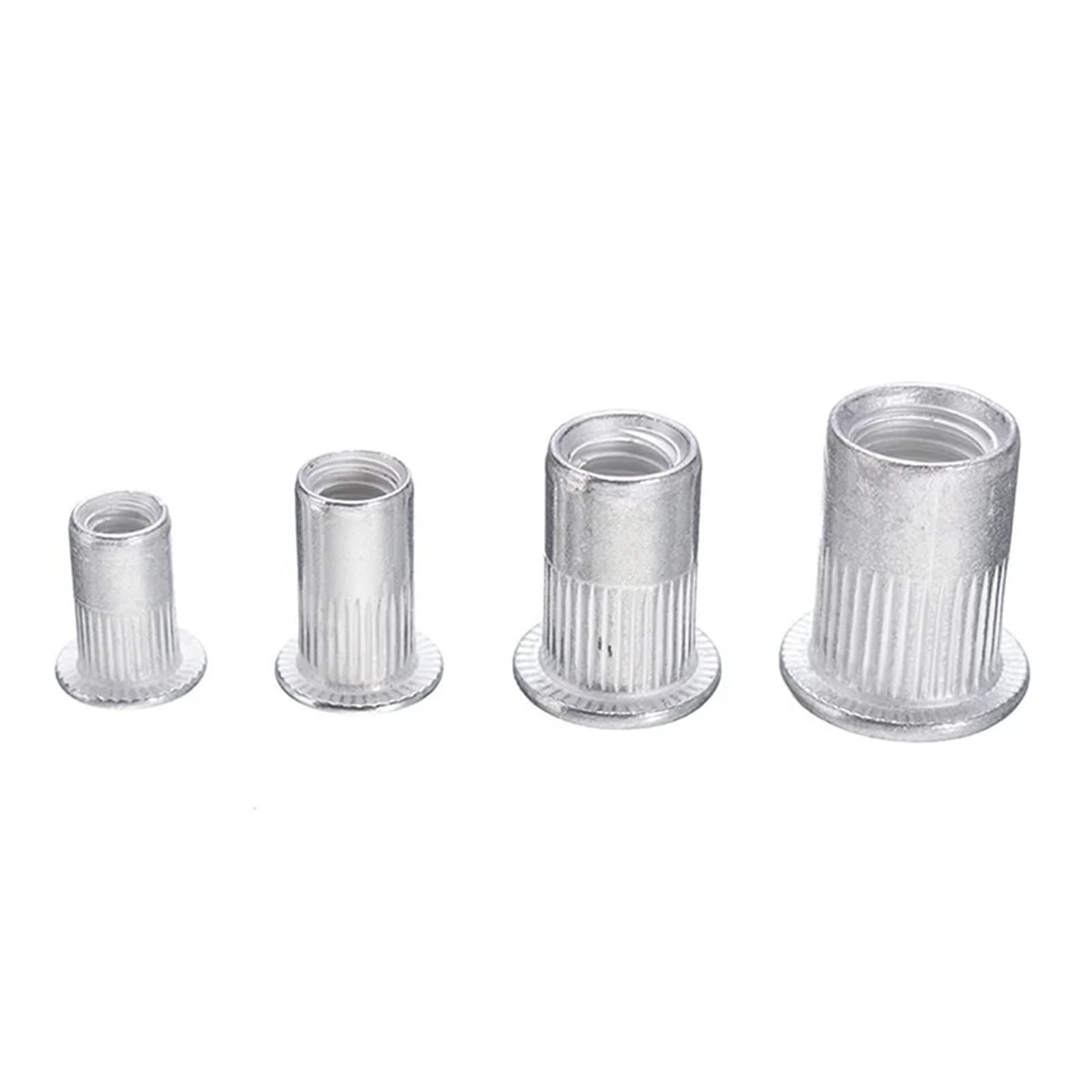 100 pz Acciaio Inox Rivetti Dadi Kit Inserti Dado Filettati Rivnut Nutsert M4 M5 M6 M8 Set Misto Strumenti di Riparazione